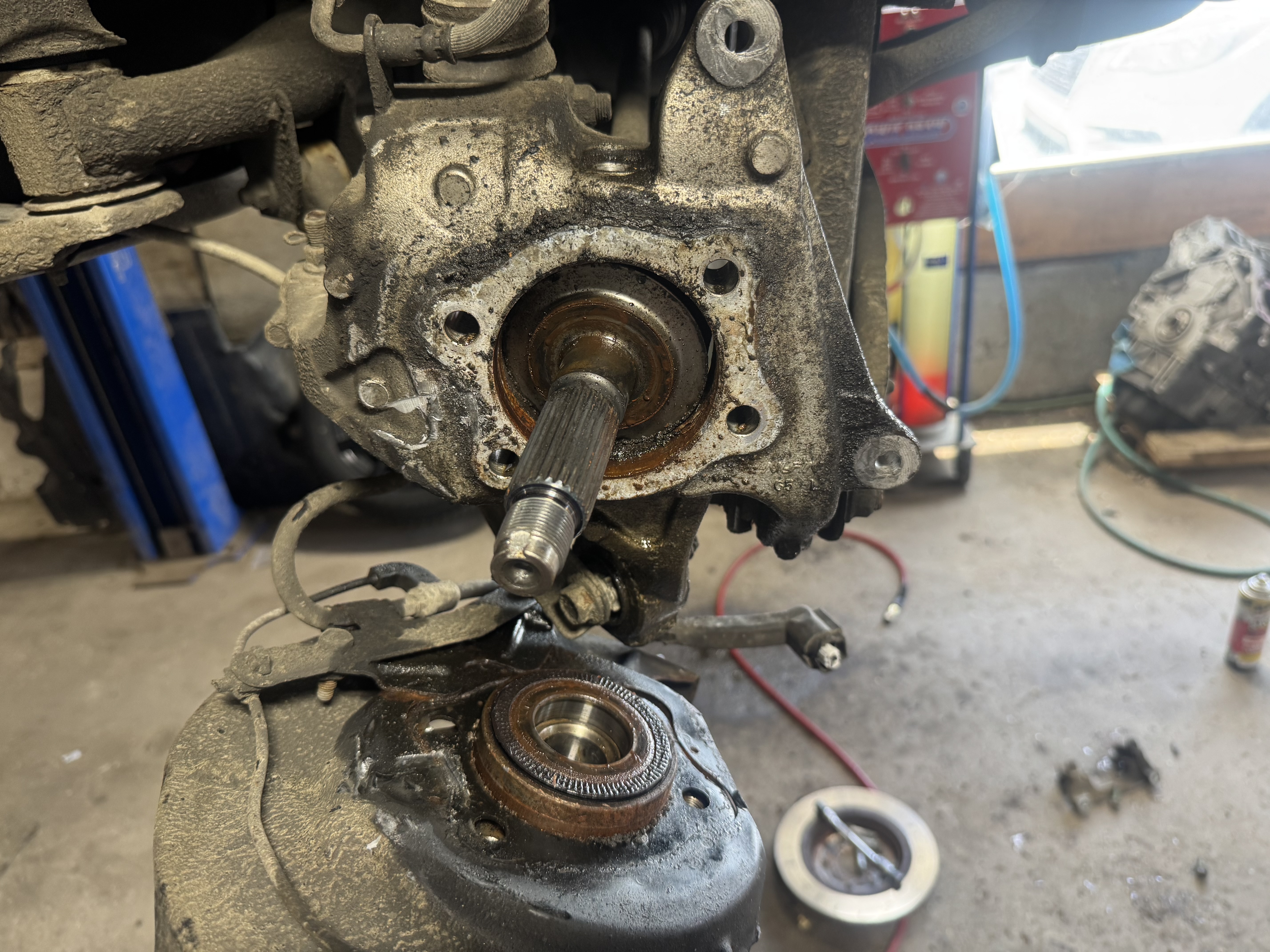 2021 Subaru Outback Rusted Stuck Rear Hubs
