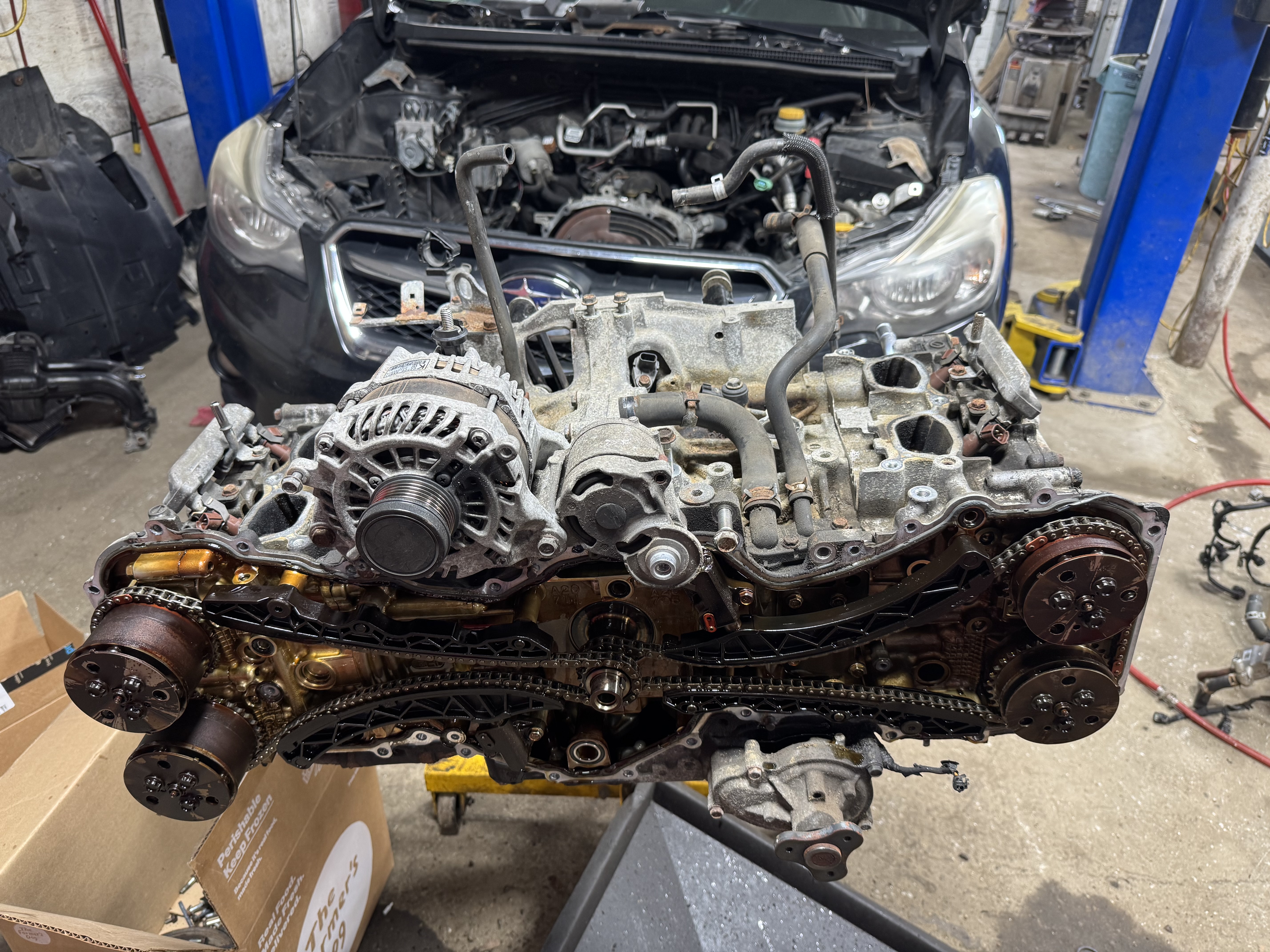 Why Is There Oil In This Subaru Crosstrek's Coolant?