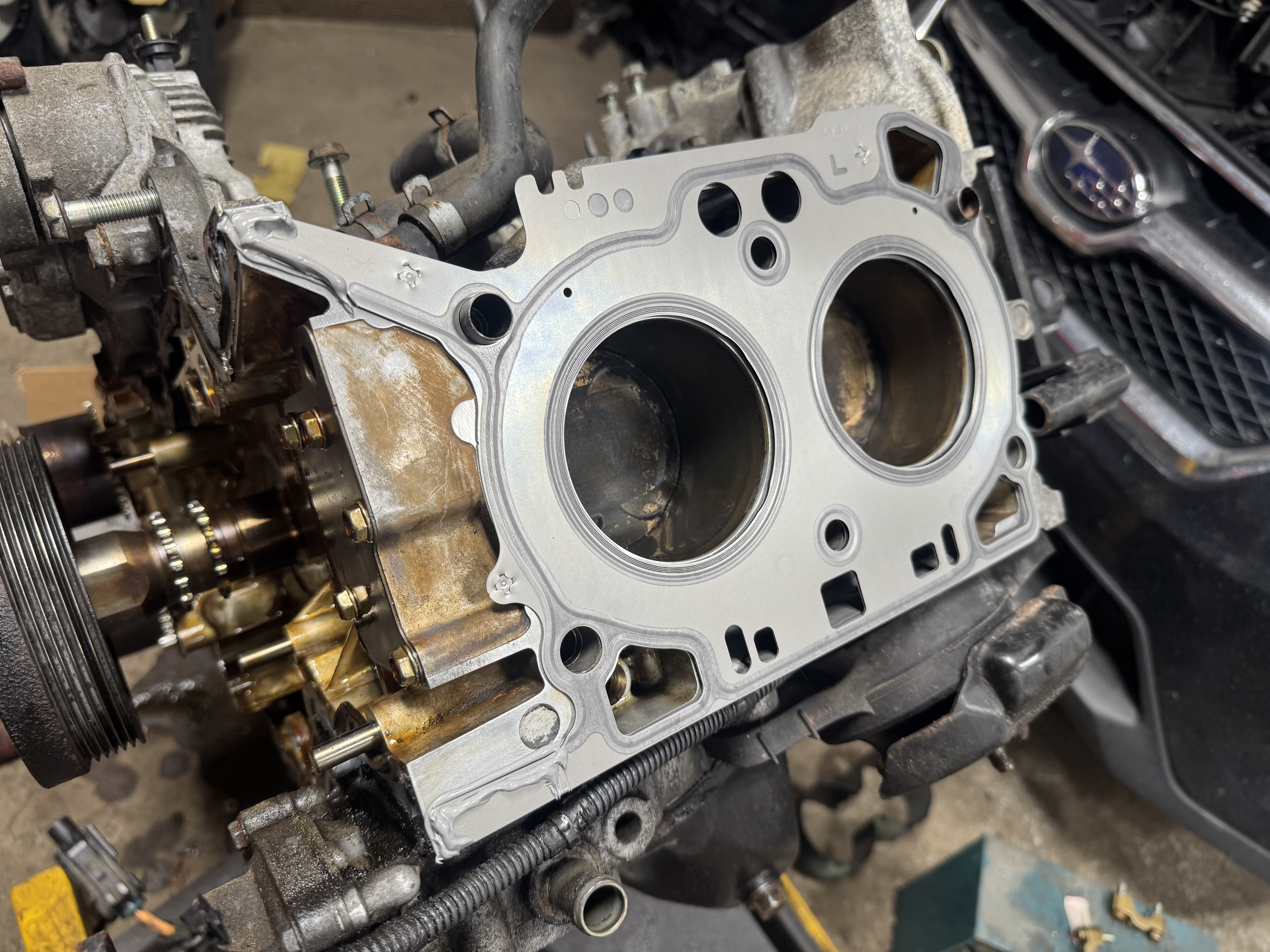 Why Is There Oil In This Subaru Crosstrek's Coolant?
